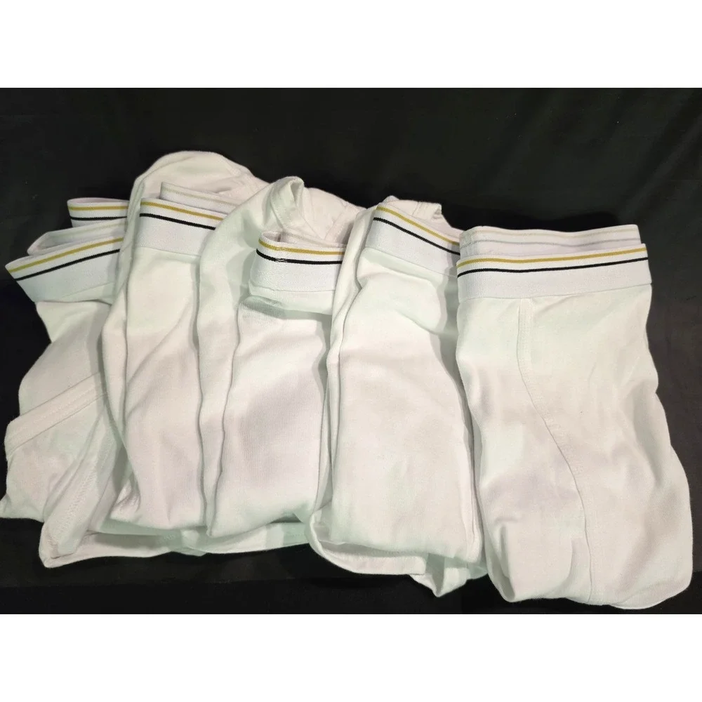 Stafford Mens Jockey Briefs Size 54 100% Cotton (5) NWOT